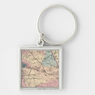 N Burlington County, NJ Keychain
