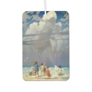 N.C. Wyeth The Giant 1923 Vintage Illustration Air Freshener