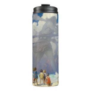 N.C. Wyeth The Giant 1923 Vintage Illustration Thermal Tumbler