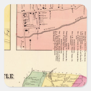 N Castle, Town Square Sticker