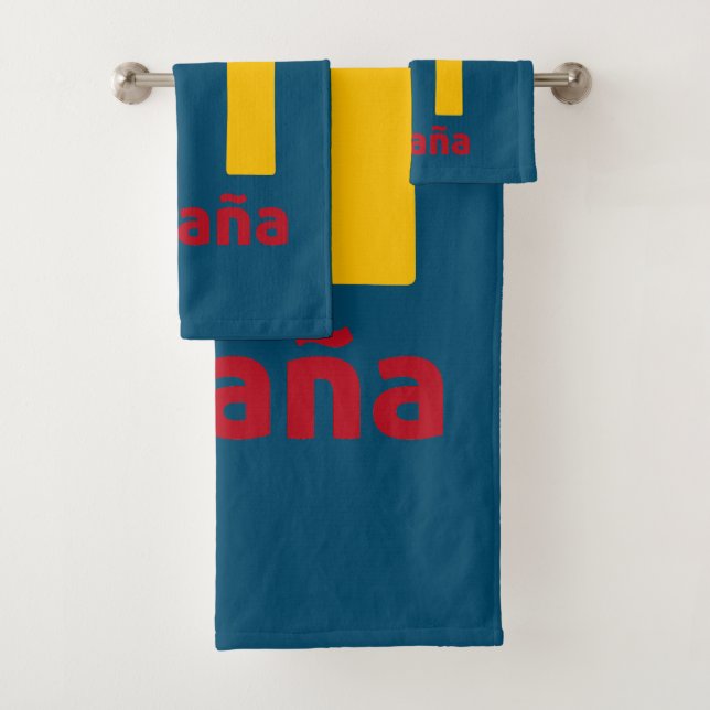 Ñ de España Bath Towel Set (Insitu)