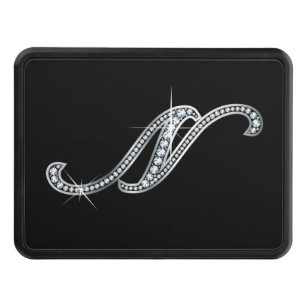 N Faux-"Diamond Bling" Tow Hitch Cover