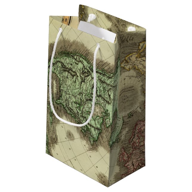 N Hemisphere Small Gift Bag (Back Angled)