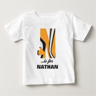 N is for Nemo   Add Your Name Baby T-Shirt
