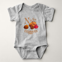 N is for NUGGETS Chicken Junk Food w/ Ketchup