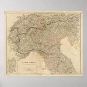 N Italy, Alps Poster