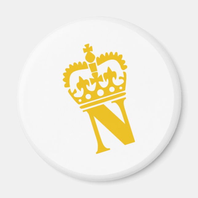 N - Letter - Name Magnet (Front)
