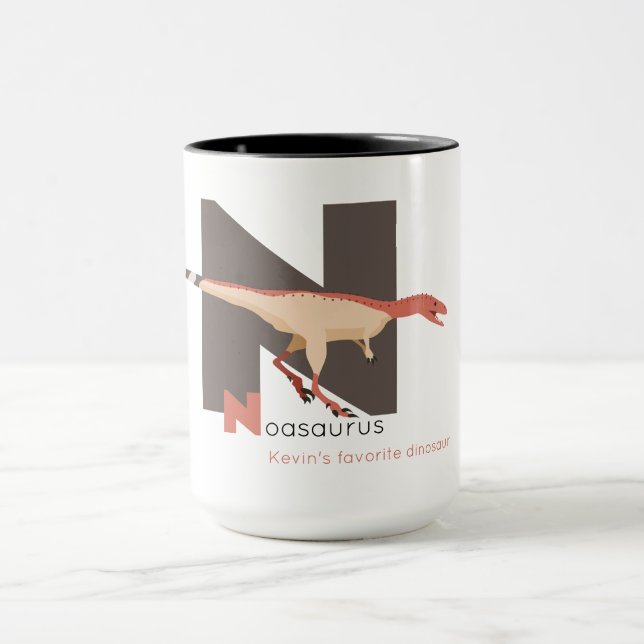 N like Noasaurus Mug (Center)