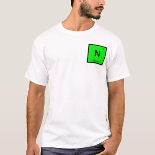 N - Nitrogen Chemistry Periodic Table Symbol T-Shirt