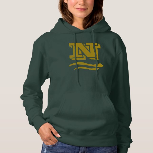 N | Noble Notion Serif Monogram Crewneck Hoodie (Front)