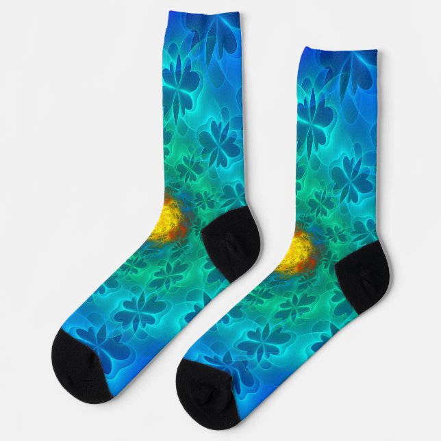 N-Space Lepidoptera Socks (Left)