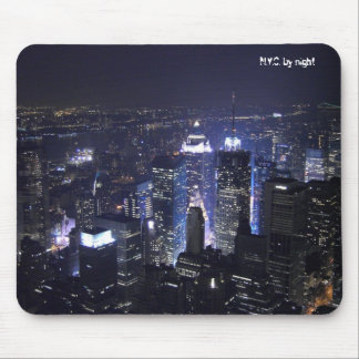 N.Y.C. by night Mouse Pad