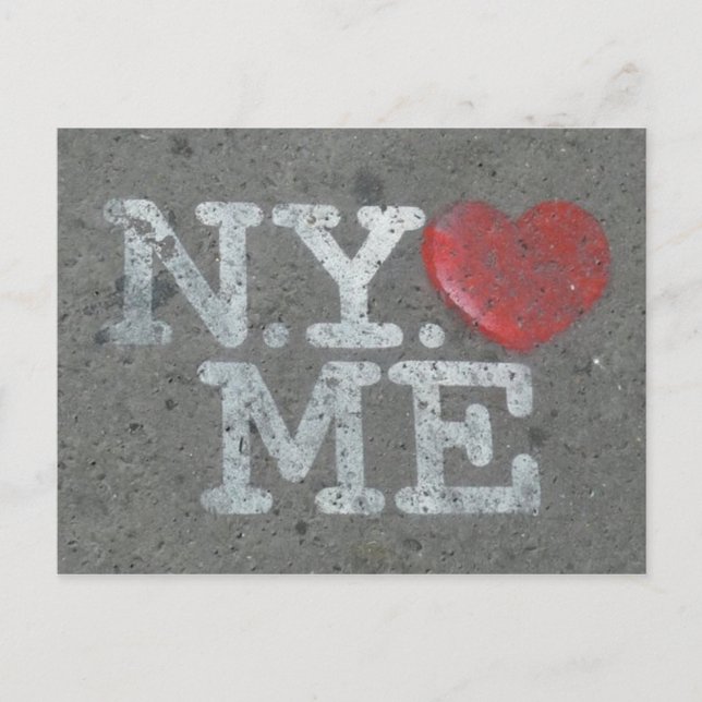 N.Y.  loves ME Postcard (Front)