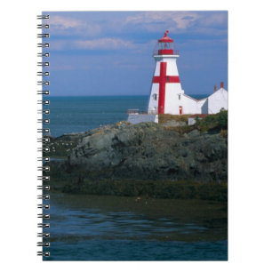 NA, Canada, New Brunswick, Campobello Island. 4 Notebook