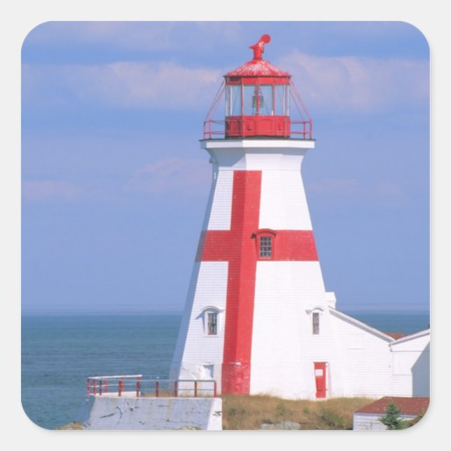 NA, Canada, New Brunswick, Campobello Island. 6 Square Sticker (Front)