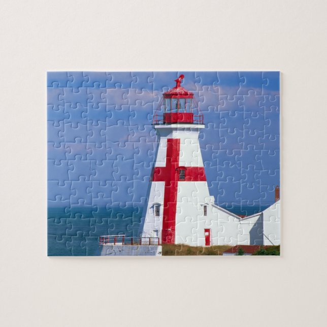 NA, Canada, New Brunswick, Campobello Island. 7 Jigsaw Puzzle (Horizontal)