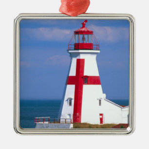 NA, Canada, New Brunswick, Campobello Island. 7 Metal Ornament