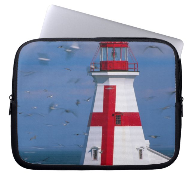 NA, Canada, New Brunswick, Campobello Island. 8 Laptop Sleeve (Front)