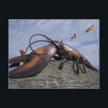 NA, Canada, New Brunswick, Shediak, World's Postcard<br><div class="desc">COPYRIGHT Walter Bibikow / DanitaDelimont.com | CN04 WBI0032.jpg | NA,  Canada,  New Brunswick,  Shediak,  World's largest lobster (11x5 metres); Oh! Canada</div>