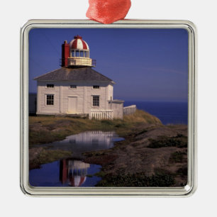 NA, Canada, Newfoundland, Cape Spear. Old Cape Metal Ornament