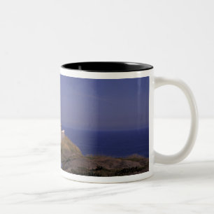 NA, Canada, Newfoundland, Cape Spear. Old Cape Two-Tone Coffee Mug