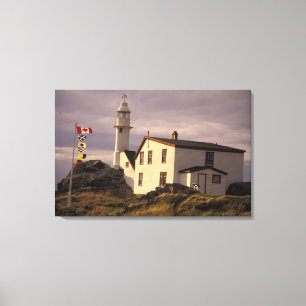 NA, Canada, Newfoundland, Lobster Cove. Lobster Canvas Print
