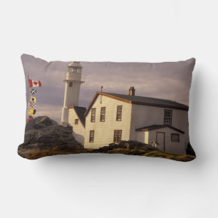 NA, Canada, Newfoundland, Lobster Cove. Lobster Lumbar Pillow