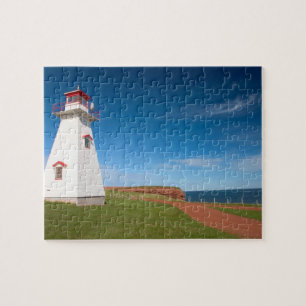 NA, Canada, Prince Edward Island. Cape Tryon Jigsaw Puzzle