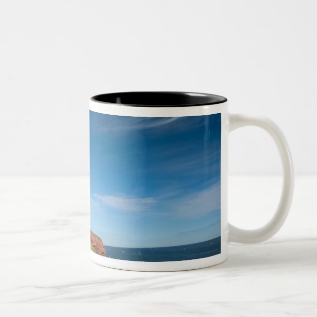 NA, Canada, Prince Edward Island. Cape Tryon Two-Tone Coffee Mug (Right)