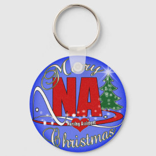 NA CHRISTMAS MERRY - NURSING ASSISTANT KEYCHAIN