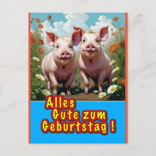 na dann alles Gute Postcard