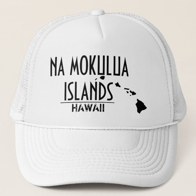 NA MOKULUA ISLANDS TRUCKER HAT (Front)