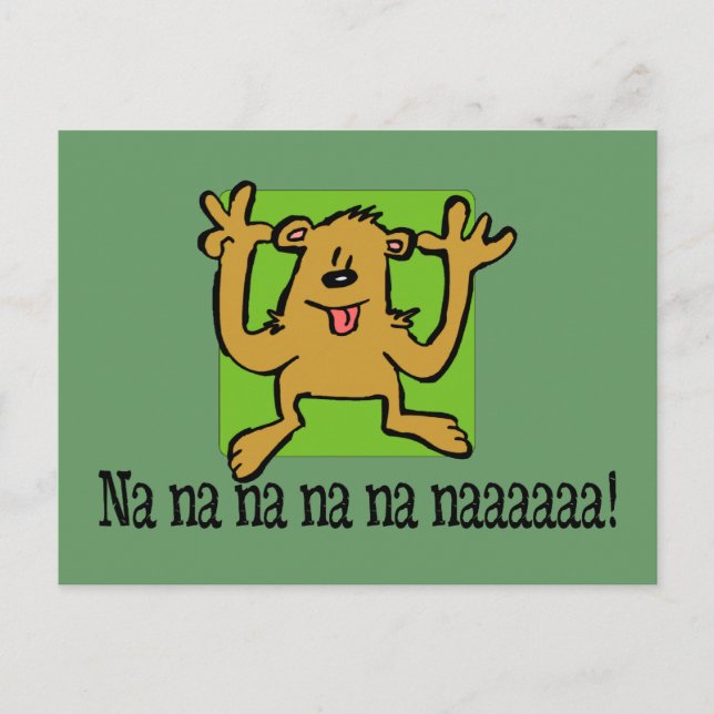 Na Na Bear Postcard (Front)
