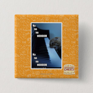 Na na na nooom 2 inch square button