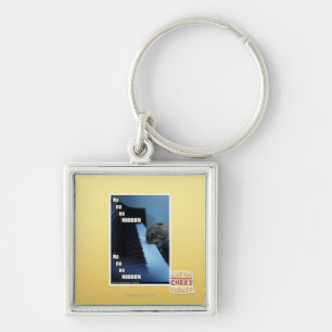 Na na na nooom keychain