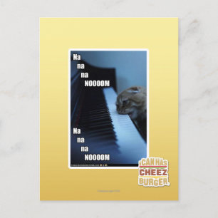 Na na na nooom postcard