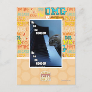 Na na na nooom postcard