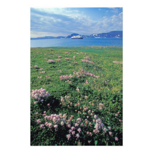 NA, USA, Alaska, Aleutian Island, Scenic with Photo Print