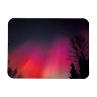 NA, USA, Alaska, Fairbanks, Curtains of pink and