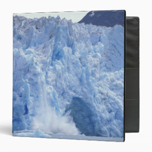 NA, USA, Alaska. Glacier crumbling into water Binder