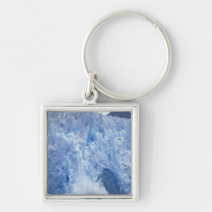 NA, USA, Alaska. Glacier crumbling into water Keychain