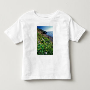 NA, USA, Alaska, Semidi Islands, Wildflowers Toddler T-shirt