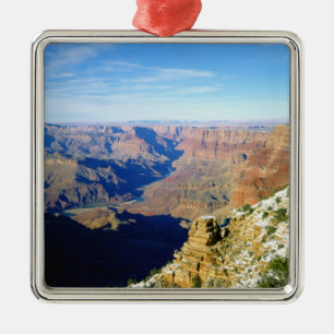 NA, USA, Arizona. Grand Canyon National Park. Metal Ornament