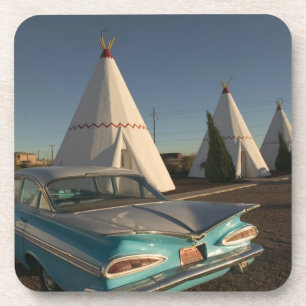 NA, USA, Arizona, Holbrook Route 66, Wigwam Coaster