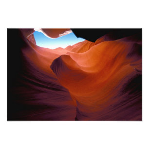 NA, USA, Arizona, Paria canyon. Sandstone Photo Print