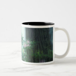 NA, USA, California, Del Norte Redwoods State Two-Tone Coffee Mug