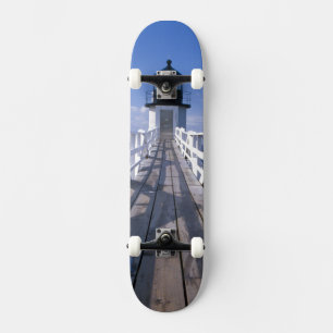 NA, USA, Maine, Port Clyde. Marshall Point 2 Skateboard