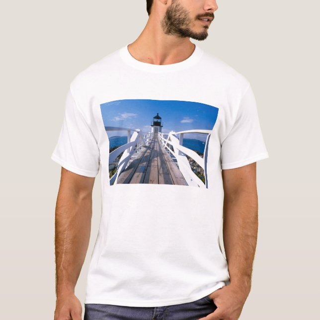 NA, USA, Maine, Port Clyde.  Marshall Point 2 T-Shirt (Front)
