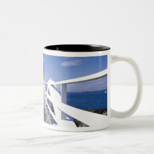 NA, USA, Maine, Port Clyde.  Marshall Point 2 Two-Tone Coffee Mug