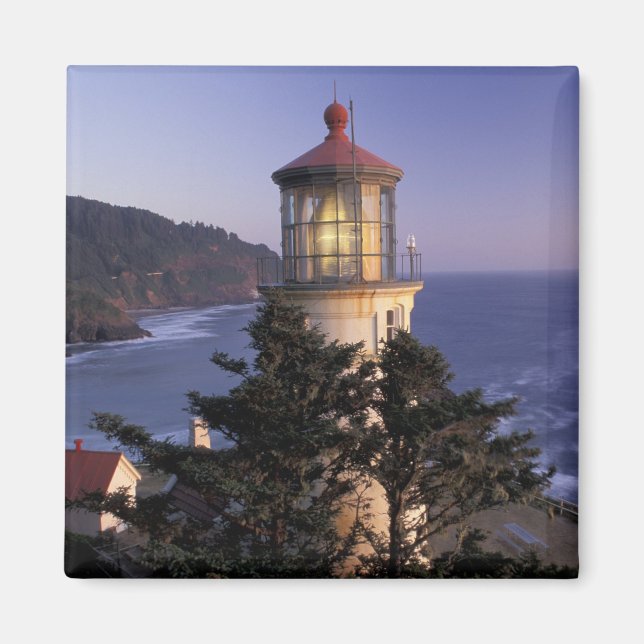 NA, USA, Oregon, Heceta Head Lighthouse, Magnet (Front)